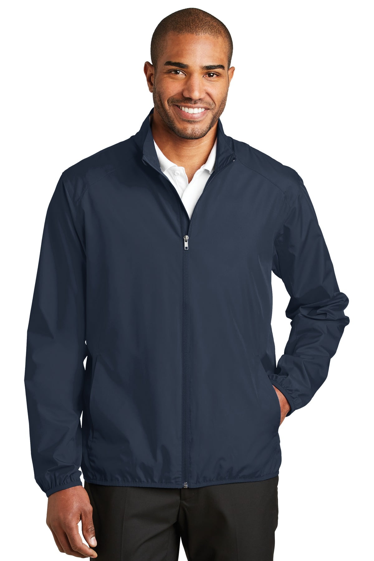 Port Authority Zephyr Full Zip Jacket-M (Admiral Blue