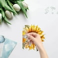 thumbnail image 3 of Bee Sunflower Window Clings Spring Summer Branch Honey Waterproof Window Decals PVC Alert Film Sliding Door Glass Anti-Collision Stickers, 3 of 9