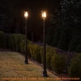 thumbnail image 3 of Gama Sonic 5-Foot Black Decorative Post with EZ Kit, 3 of 5