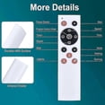thumbnail image 2 of Remote Control for Vibration Platform Machines - Wireless Controller for Fitness Massagers, 2 of 5