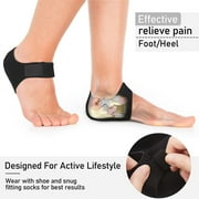 EIMELI Heel Guard Set 2 Pairs Heel Protectors Relieve Heel Pain from Plantar Fasciitis Heel Spu Cracked Heels (L)