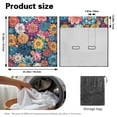 thumbnail image 7 of Drydeepin Vintage Boho Mandala Flower Car Seat Covers for Backseat, Rear Bench Seat Cover Towel Sweat Absorbent Saddle Blanket Seat Protector Universal Auto Accessories for Trucks Van SUV, 7 of 7