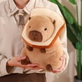 thumbnail image 5 of Almohada de Felpa con Tocados para Tostadas, Pan Kawaii, Animales Peluche de, Juguetes, Regalos Abrazar, 30Cm, 5 of 5