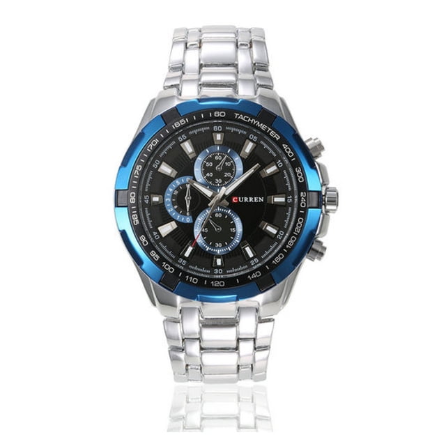Reloj Curren KRE021921 para Hombre Plateado Cuarzo