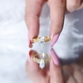 thumbnail image 5 of Rosec Jewels Moissanite Marquise Engagement Ring 1 Ct - 5X10 mm - Vintage Style Ring - D-VS1 Quality, 14K Yellow Gold, US 5.00, 5 of 8