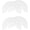 Transparent, variant on 2pair Shoe Sole Protector for Sneakers Size 8.5-9 Self-Adhesive Non Slip Pad Heel Plates Repair Men and Women, Red