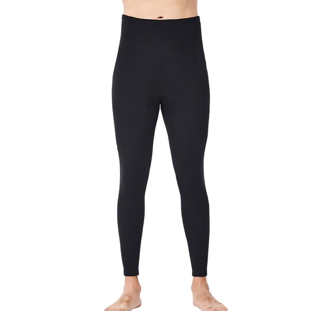 Buceo vela 2 mm traje de traje pantalones mujeres adultos medias pantalones elásticos Pantalones de buceo Leggings para la natación de buceo Snorkeling Scuba Scuba Blck S Scienceny OD003292-01