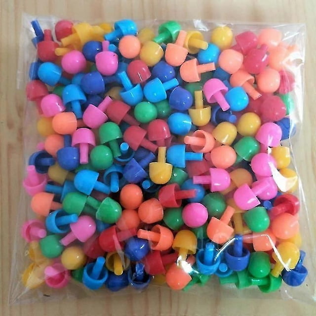 3D Mosaic Puzzle Kit for Kids - 240pcs Educational Art Toys with Pegboard & Mushroom Nails