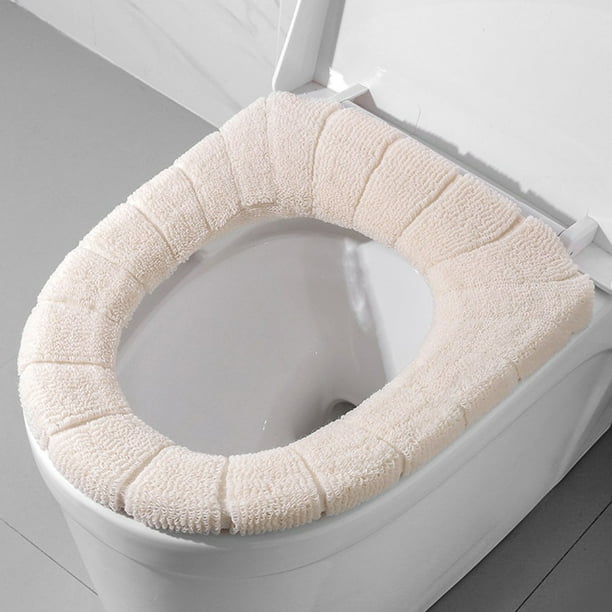 JUST BUY IT Home Bathroom Winter Keep Warm Toilet Seat Cover