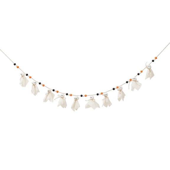Halloween Ghost Decorations Colorful Halloween Decor Halloween Garland for Mantle Indoor Halloween Decorations for Fireplace Mantel Home Party