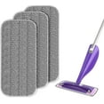 thumbnail image 1 of HEEYGEY 3 Packs Reusable Mop Pads Compatible for Swiffer WetJet Mop, Wet Jet Pads Refills Machine Washable WetJet Mopping Pad Refills for Floor Cleaning Wet & Dry Use, 1 of 6