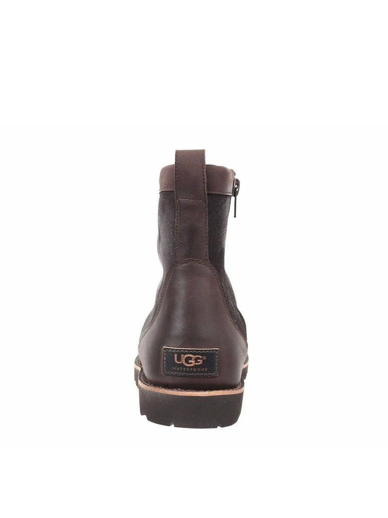 UGG Men\' s Hendren TL Waterproof Leather Boot Size 10 UGG HENDREN TL BROWN WATERPROOF LEATHER/ SHEEPWOOL BOOTS  main image 3