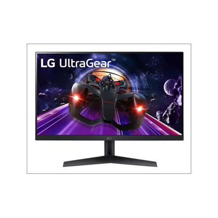 LG 24GN60R-B 24 Full HD 1920 x 1080 UltraGear IPS 1ms 144Hz HDR Monitor with FreeSync Premium Gaming Monitor