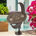 thumbnail image 3 of Products Sun and Moon Sundial, French Bronze, 3 of 4