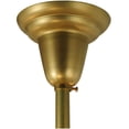 thumbnail image 4 of Meyda Tiffany 140502 Bakersfield 4 Light 24" Wide Pillar Candle Style Chandelier - Brass, 4 of 7