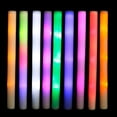 thumbnail image 2 of 16" LED Glow Foam Sticks - 50 Pack Pink Light Up Batons for Parties, Events & Shows by PartyGlowz, 2 of 7
