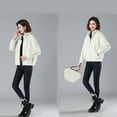 thumbnail image 2 of PIKADINGNIS Women Luxury Imitation Mink Coat New Winter Solid Color Short Warm Faux Fur Jacket Female High Quality Fake Fur Jackets, 2 of 6