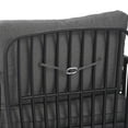 thumbnail image 5 of Orion Modern Outdoor Patio Club Chair with Cushions, Black+Dark Gray, 5 of 11