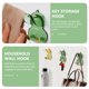 thumbnail image 3 of Greenadscape 2Ud Gancho De Pared En Forma De Pato Colgador Decorativo Adhesivo Para Organizar, 3 of 8