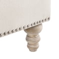 thumbnail image 4 of Carolayne Upholstered Accent Chair Comfy Armchair with Pillows for Living Room, Bedroom, Ivory White, 4 of 7