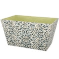 thumbnail image 2 of Rectangular Containers with Narrow Bottom, Set of 3, Blue and Beige- Saltoro Sherpi, 2 of 5
