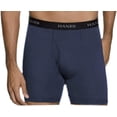 thumbnail image 2 of Hanes Ultimate 5 Packs for Men FreshIQ Boxer Briefs with ComfortFlex Waistband Medium Blue, 2 of 2