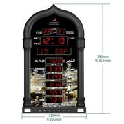 Azan Clock Large Wall/Table Automatic Muslim Azan Clock
