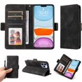 thumbnail image 1 of Funda GANGXUN para iPhone 13 Pro con diseño acolchado elegante, cuero PU, protección total y ajuste preciso, 1 of 5