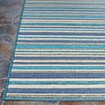 thumbnail image 5 of Couristan Cape Brockton Indoor / Outdoor Area Rug, Cobalt-Teal, 3'11" x 5'6", 5 of 7