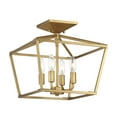 thumbnail image 2 of Savoy House Townsend 4-Light Ceiling Light in Warm Brass, 2 of 7