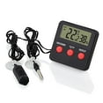 thumbnail image 1 of Digital Reptile Hygrometer Thermometer, Distance for Measuring Humidity and Temperature - Also Suitable for Snake or Lizard Tank - Accessories, 1 of 5
