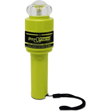 Sirius Signal SOS LED Flare & Floating Flashlight Bundle - US Coast Guard Approved Visual Distress Signal