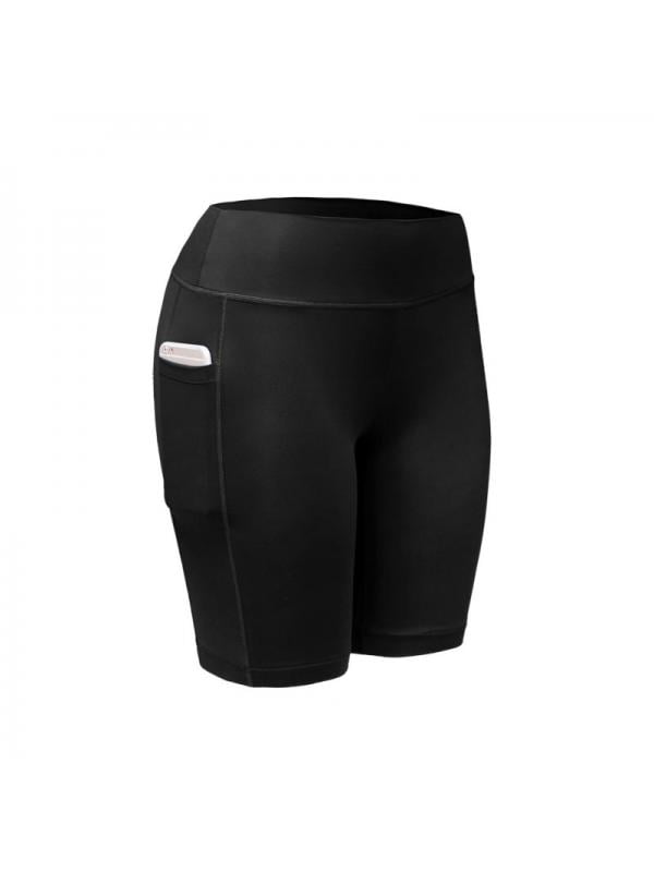 compression shorts with side pockets