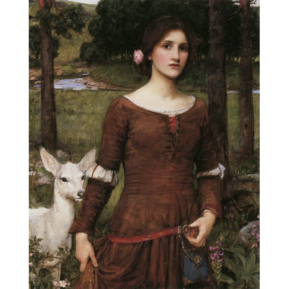 The Lady Claire - CANVAS OR PRINT WALL ART