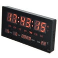 thumbnail image 3 of Horloge Murale Numérique LED, Calendrier Mural Numérique Minuterie Précise Généreuse pour Bureau pour Salon Prise EU, Prise UK, Prise au, 3 of 8