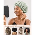 thumbnail image 2 of Gorro de ducha Yanibest de doble capa impermeable para mujer, 2 of 7