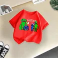 thumbnail image 3 of Camiseta de dibujos animados de verano para niños, camiseta de moda para niños y niñas con juegos populares de Harajuku, ropa para bebés, 3 of 5