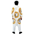 thumbnail image 2 of Star Wars BB8 Droid Polyester One Piece Zip Up Pajama Kigurumi, 2 of 2