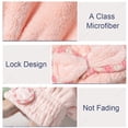 thumbnail image 3 of 2PC Hair Drying Caps, Soft & Absorbent, Fast Drying Hair Turban Wrap Towels Shower Cap, 3 of 5
