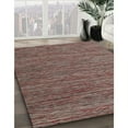 thumbnail image 2 of Ahgly Company Indoor Rectangle Contemporary Bakers Brown Abstract Area Rugs, 2' x 5', 2 of 6