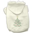 thumbnail image 1 of Christmas Tree Hoodie Cream M (12), 1 of 3