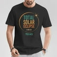 thumbnail image 2 of Solar Eclipse Texas April 8 2024 T-Shirt, Total Solar Eclipse Path of Totality Lone Star State Graphic Tee, Astronomy Event Watch Party Souvenir Shirt, Celestial Space Gift Top For Men, 2 of 3