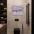 thumbnail image 5 of Purple Lavender Wall Art God Says You Are Wall Decor Rustic Hummingbird Lavender Pictures Canvas Prints Motivational Framed Modern Artwork for Women Home Living Room Bedroom Bathroom 20"x16", 5 of 6