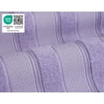 thumbnail image 2 of American Soft Linen Salem Turkish 6 Piece Bath Towel Set, 100% Cotton, Super Soft & Absorbent Bathroom Towels - Lilac, 2 of 7