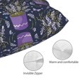 thumbnail image 3 of Kdxio Cotton Pillow Cases 16"x24" Pillowcases,Soft and Breathable Bedroom Pillow Cases-Lavender Flowers, 3 of 8