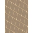 thumbnail image 1 of Ahgly Company Machine Washable Indoor Rectangle Transitional Brown Sand Brown Area Rugs, 5' x 7', 1 of 7