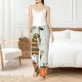 thumbnail image 4 of Pofeuu Gnome Holding A Pumpkin Print Women's Fashion Pajama Pants with Pockets Comfy Drawstring Sleep Lounge Bottoms-Medium, 4 of 6