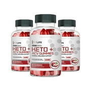 (3 Pack) Fit Life Keto ACV - Fit Life Wellness Support Gummies