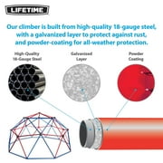 Lifetime Kids Outdoor 5 ft. H x 10 ft. W Dome Climber, Red and Blue (101301)