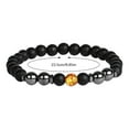 thumbnail image 4 of Betivan Fall Magnetic Lymph Detox Bracelet - Anti Swelling Black Obsidian Anklet for Swelling - Adjustable Magnetic Ankle Bracelets, Multi Purpose Anklet, 4 of 5